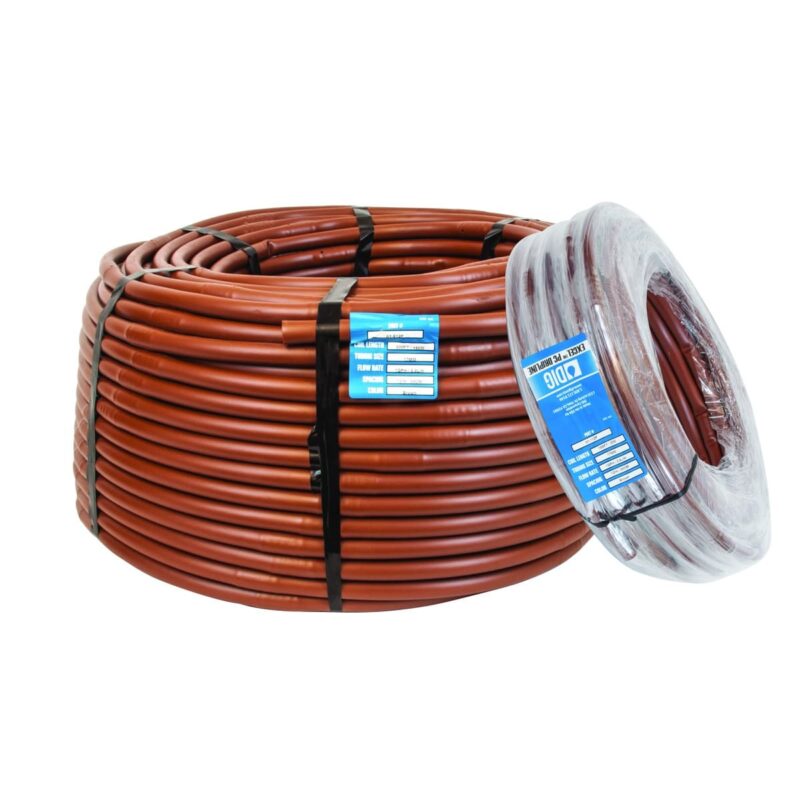DIG ½" Poly Drip Irrigation Brown Tubing (.670 OD) Big Irrigation Supply